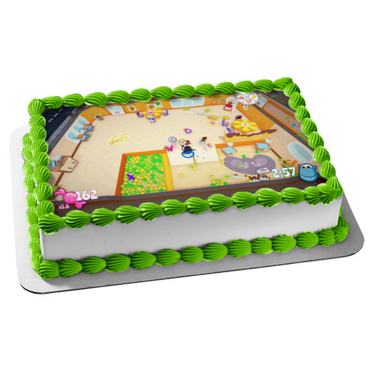 Baby Storm Game Scene Edible Cake Topper Image ABPID55470