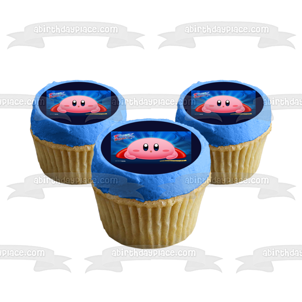 video game characters, Kirby, cupcakes, cake, sweets