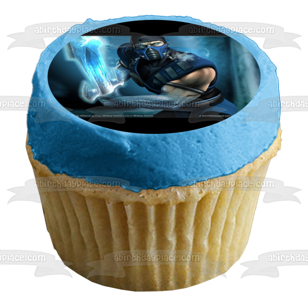 Imagen comestible para tarta de Mortal Kombat Sub-Zero Ice Sword ABPID08290 