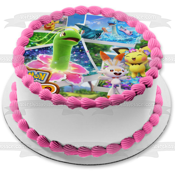 Pokemon Snap Bulbasaur Edible Cake Topper Image ABPID53959 – A Birthday  Place
