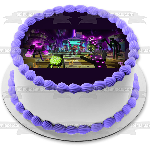 Imagen comestible para decoración de tarta de Minecraft Dungeons Valerie ABPID55489 