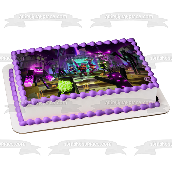 Imagen comestible para decoración de tarta de Minecraft Dungeons Valerie ABPID55489 