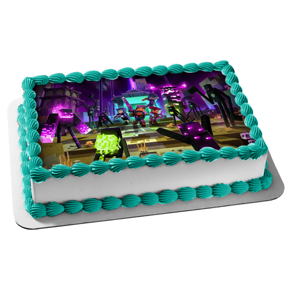 Imagen comestible para decoración de tarta de Minecraft Dungeons Valerie ABPID55489 