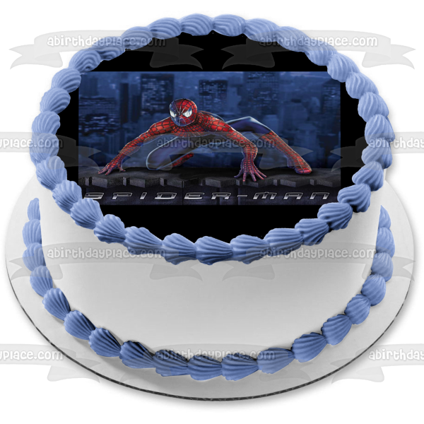 Imagen comestible para decoración de tarta de Marvel, el asombroso Hombre Araña, ABPID08305 