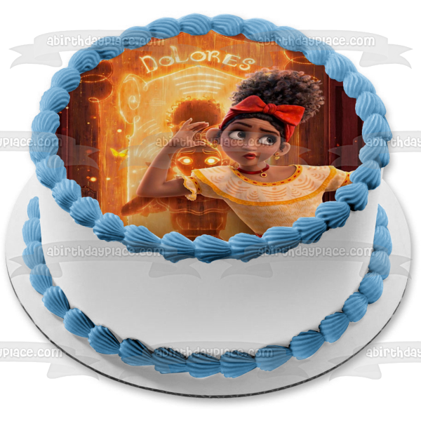 Imagen comestible para decoración de tarta Disney Encanto Dolores ABPID55516 