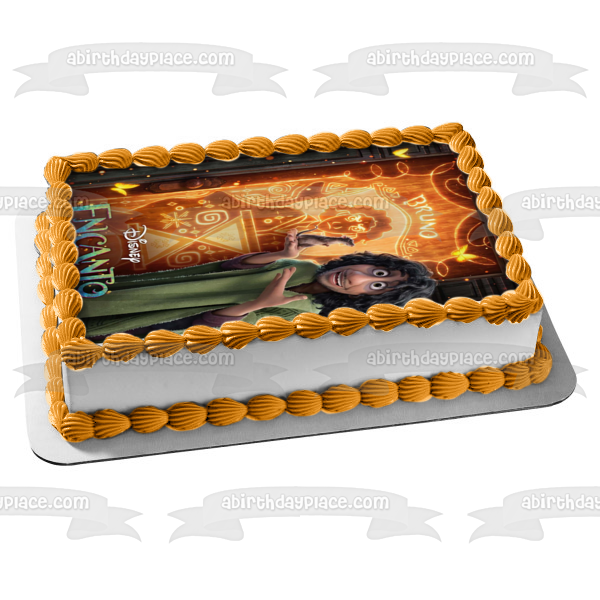 Adorno comestible para tarta Disney Encanto Bruno, imagen ABPID55513 