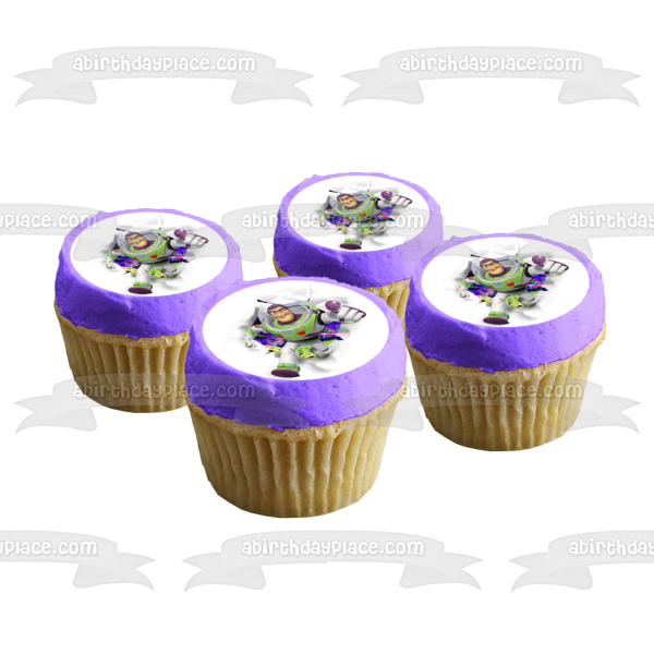 Toy Story Buzz Lightyear Space Ranger - Decoración comestible para tarta, imagen ABPID08447 