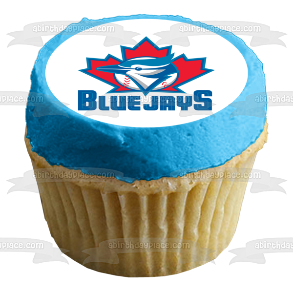 Toronto Blue Jays Logo MLB Major League Baseball Equipo de béisbol canadiense Imagen comestible para tarta ABPID08350 