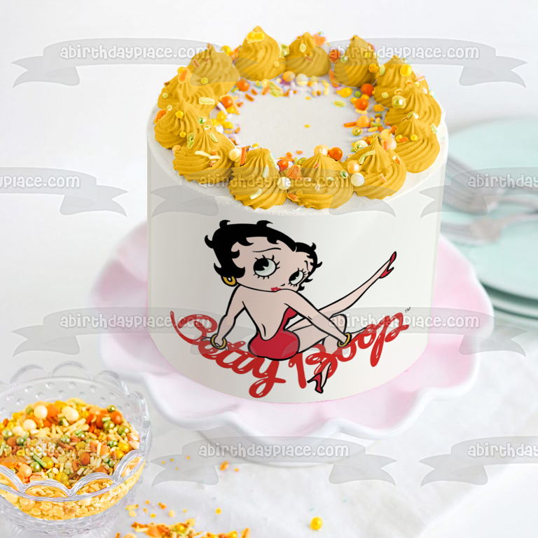 Imagen comestible para decoración de tarta Betty Boop ABPID08358 