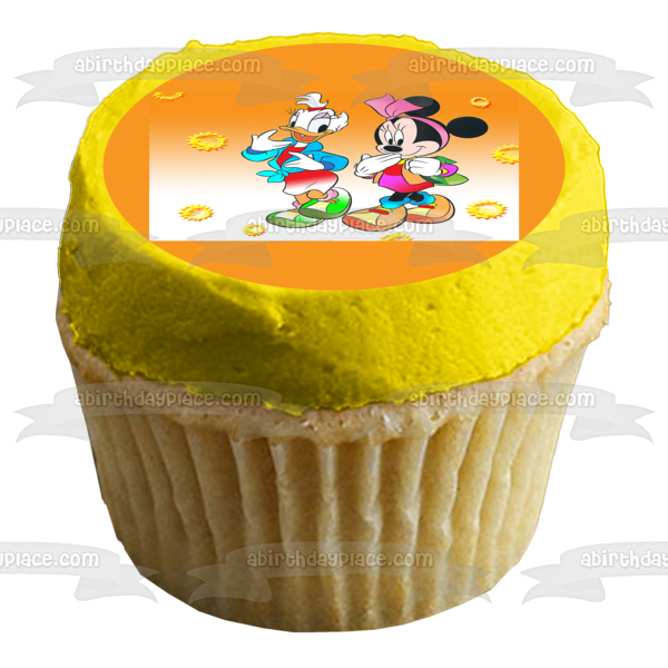 Disney Minnie Mouse Daisy Duck Edible Cake Topper Image ABPID08394