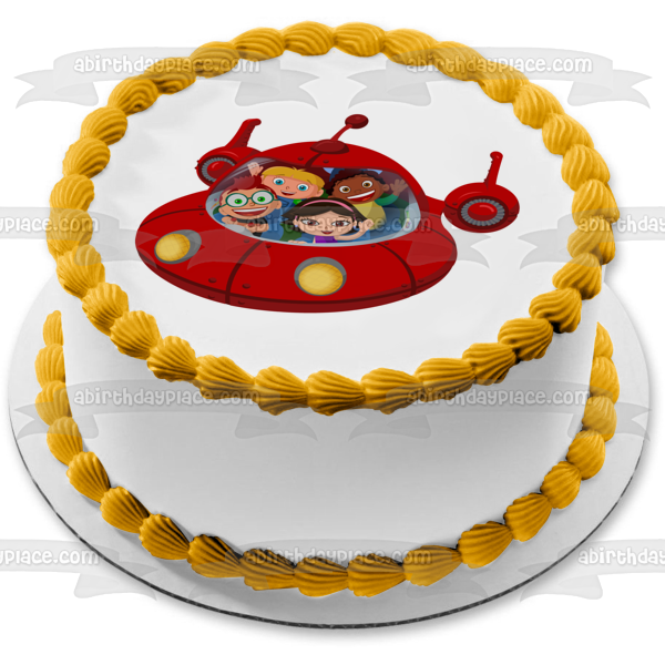 Disney the Little Einstein's June Annie Leo Quincy Rocket Edible Cake Topper Image ABPID09111