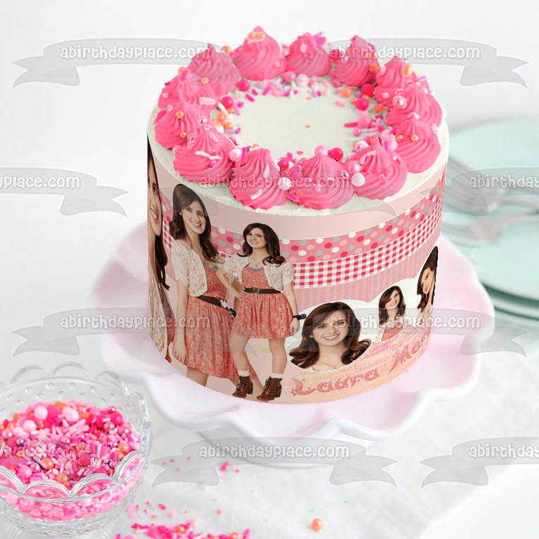 Laura Marie Marano Austin &amp; Ally Ally Dawson Imagen comestible para decoración de tarta ABPID09121 