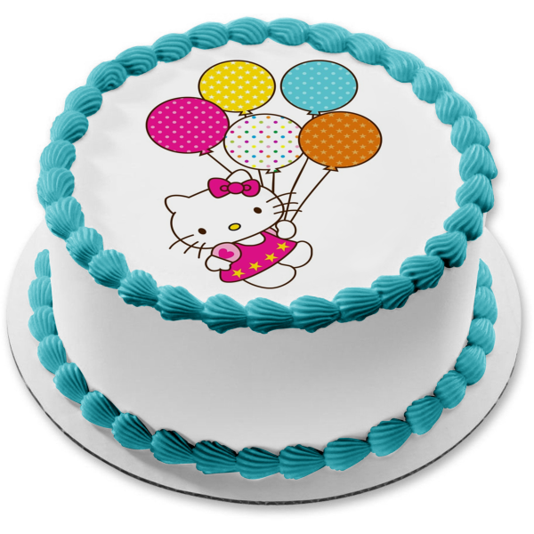 happy birthday hello kitty cake