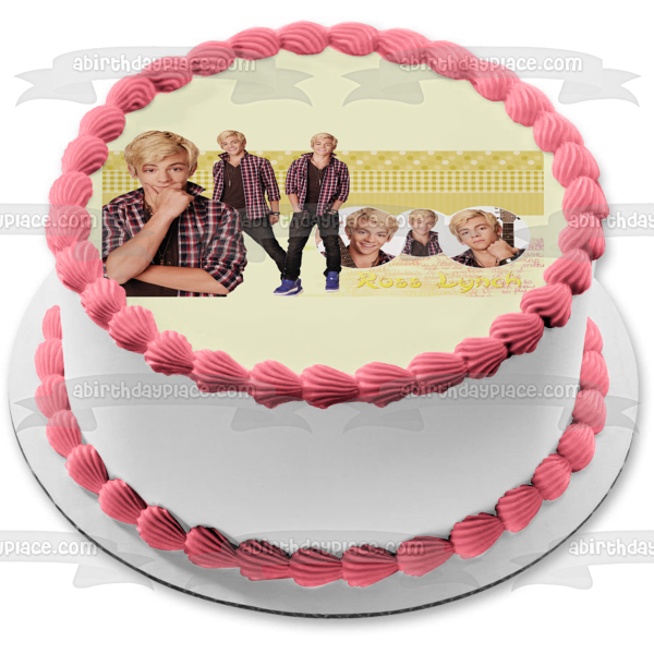 Disney Austin & Ally Ross Lynch Edible Cake Topper Image ABPID09243