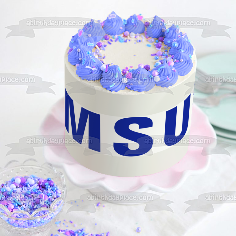 Samsung Blue Logo Edible Cake Topper Image ABPID10089