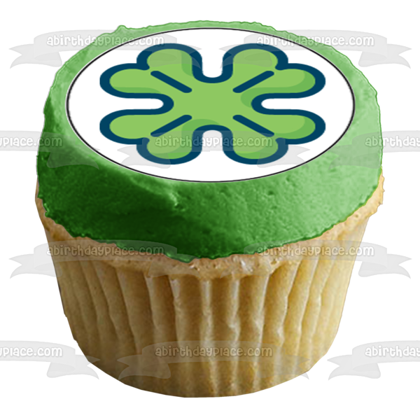 St. Patricks Day Rainbow Shamrock Pot of Gold Edible Cupcake Topper Images ABPID55569