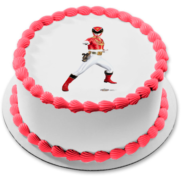Mighty Morphin Power Rangers Edible Image Cake Topper Personalized Bir -  PartyCreationz