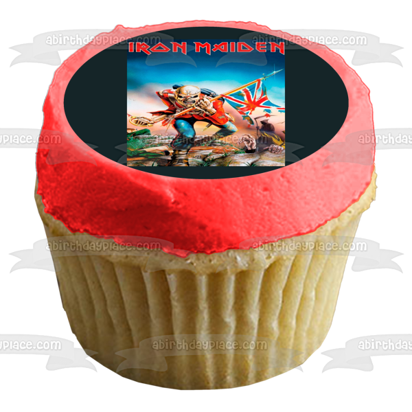 Iron Maiden Rock Band Music Eddie the Mascot Edible Cake Topper Image ABPID10664