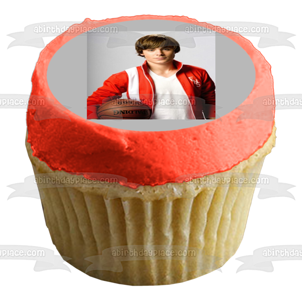 Imagen comestible para tarta de High School Musical Troy Bolton Zac Efron ABPID10906 