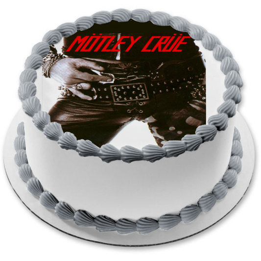 Motley Crue Rock Band Música Too Fast for Love Portada del álbum Imagen comestible para decoración de tartas ABPID10955 