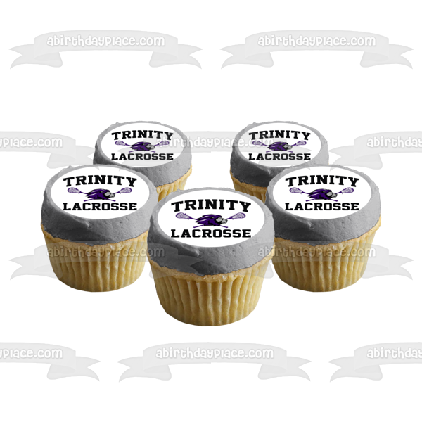 Imagen comestible para tarta con logotipo de Trinity Lacrosse de la Universidad Penn State ABPID11320 