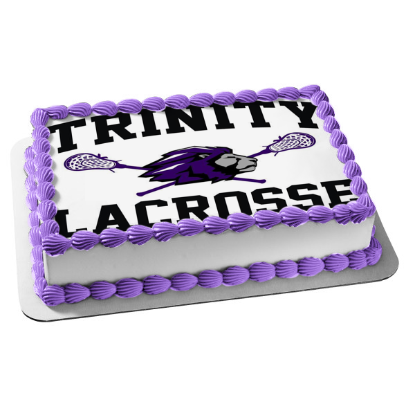 Imagen comestible para tarta con logotipo de Trinity Lacrosse de la Universidad Penn State ABPID11320 