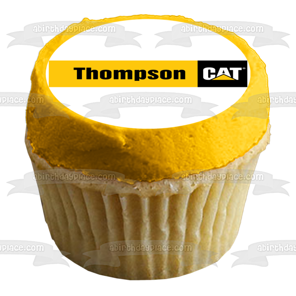 Thompson Tractor Co., Inc. Logo Edible Cake Topper Image ABPID11191