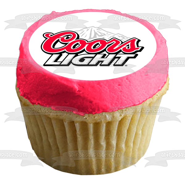 Imagen comestible para decoración de tarta Coors Light Loto White Mountain ABPID11382 