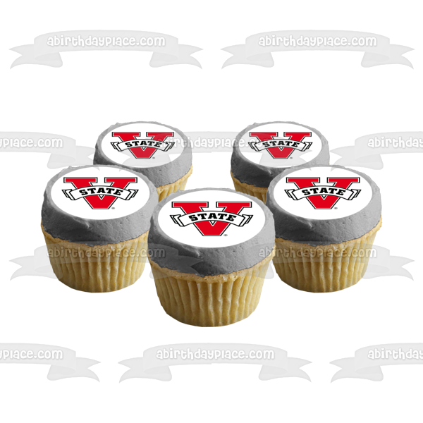 Valdosta State Blazers Athletics Football NCAA Logo Edible Cake Topper Image ABPID11291