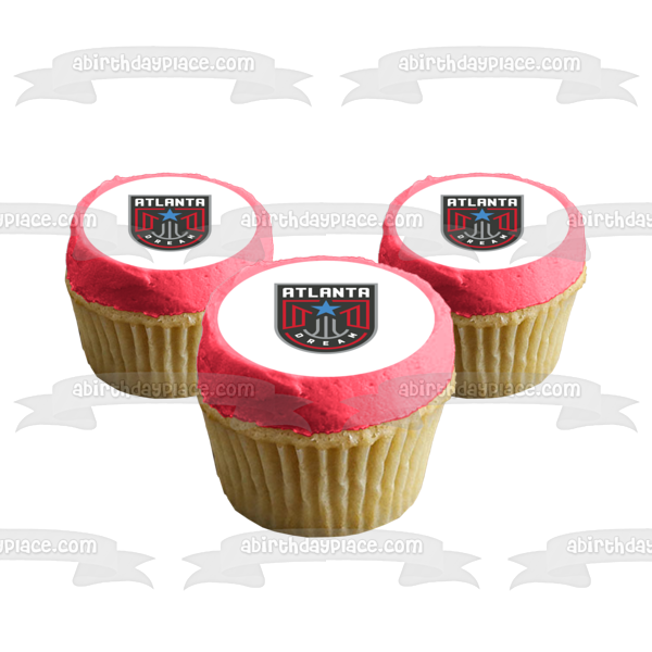 Imagen comestible para tarta con logotipo de Wnba Atlanta Dream ABPID55697 