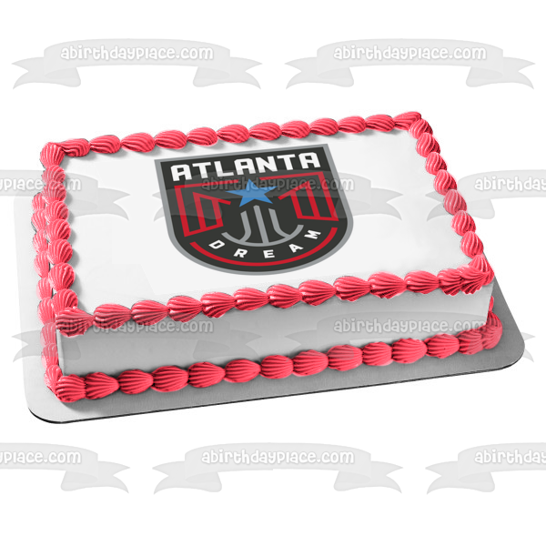 Imagen comestible para tarta con logotipo de Wnba Atlanta Dream ABPID55697 