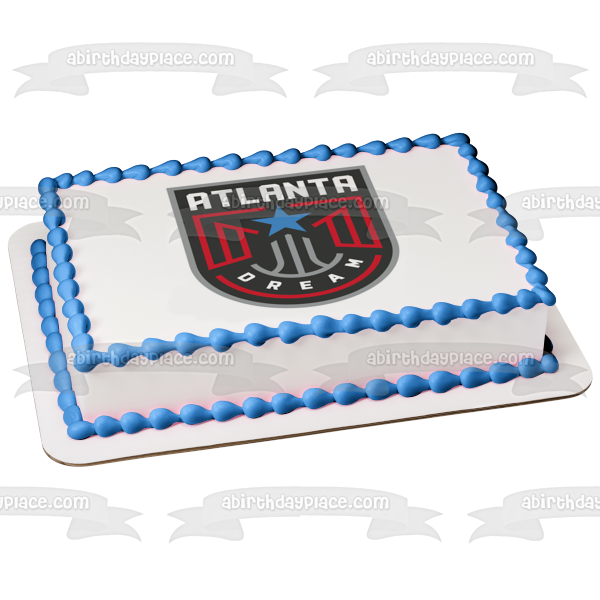 Imagen comestible para tarta con logotipo de Wnba Atlanta Dream ABPID55697 