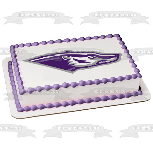 The Spring Hill Badgers Football Soccer Team Logo Edible Cake Topper Image ABPID55700