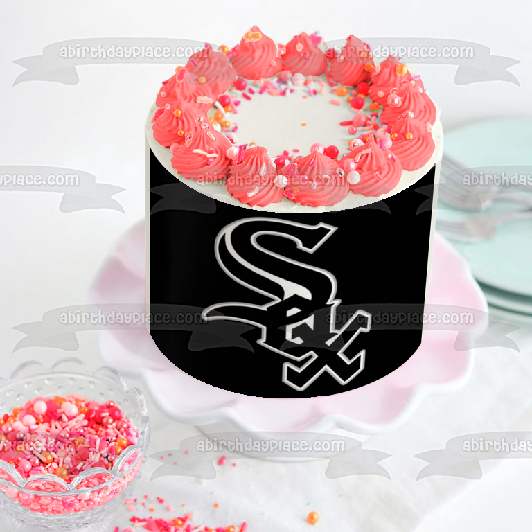 Chicago White Sox Edible Image Cake Topper