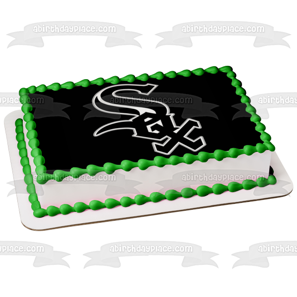 Chicago White Sox Edible Image Cake Topper