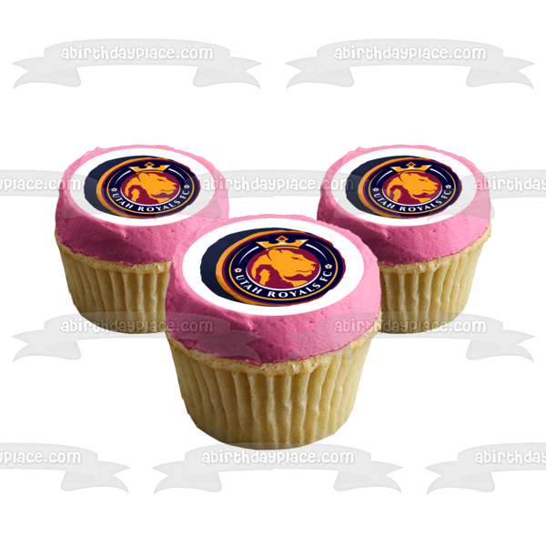 Imagen comestible para tarta con logotipo del equipo del club de fútbol Utah Royals ABPID55714 