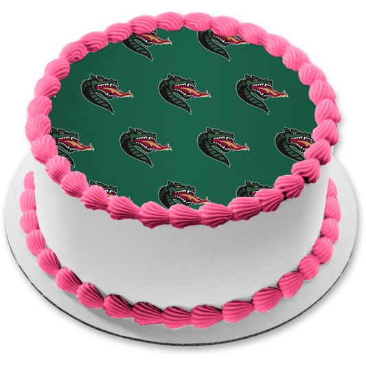 Imagen comestible para tarta con logotipo del equipo Birmingham Blazers de la Universidad de Alabama de la Uab ABPID55716 