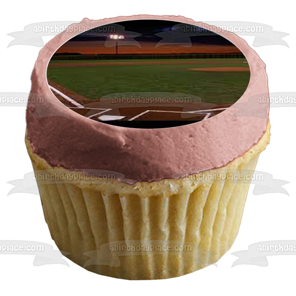 Baseball Diamond Cake & Cupcakes · An Sports Cake · Food Decoration on Cut  Out + Keep