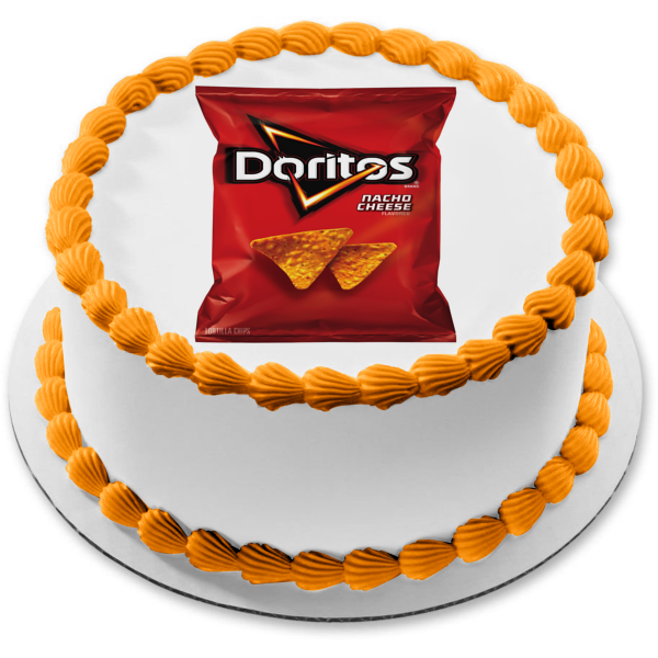 Doritos Bag Edible Cake Topper Image ABPID11551