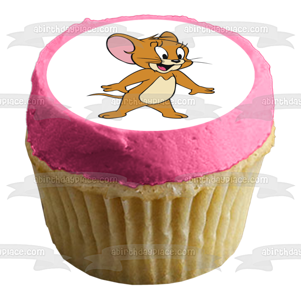 Imagen comestible para decoración de tarta de Tom y Jerry Mouse ABPID12010 