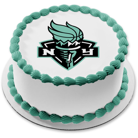 Imagen comestible para tarta con logotipo de Wnba New York Liberty ABPID55669 