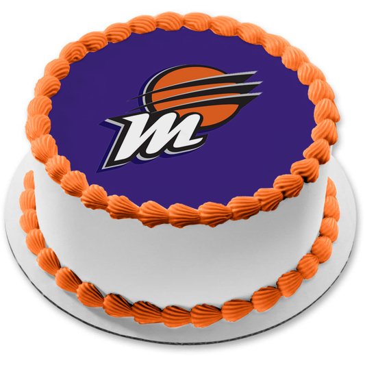 Imagen comestible para tarta con logotipo de Wnba Phoenix Mercury ABPID55671 