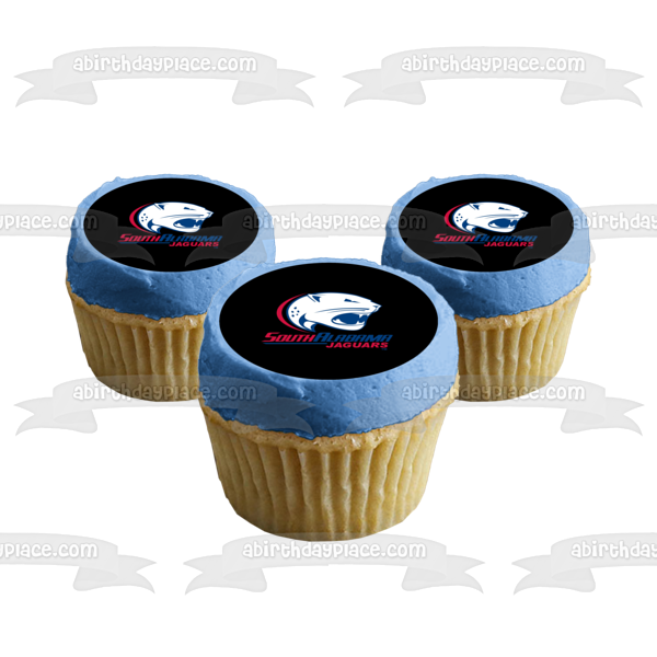 University of South Alabama Jaguars Team Logo Edible Cake Topper Image ABPID55678