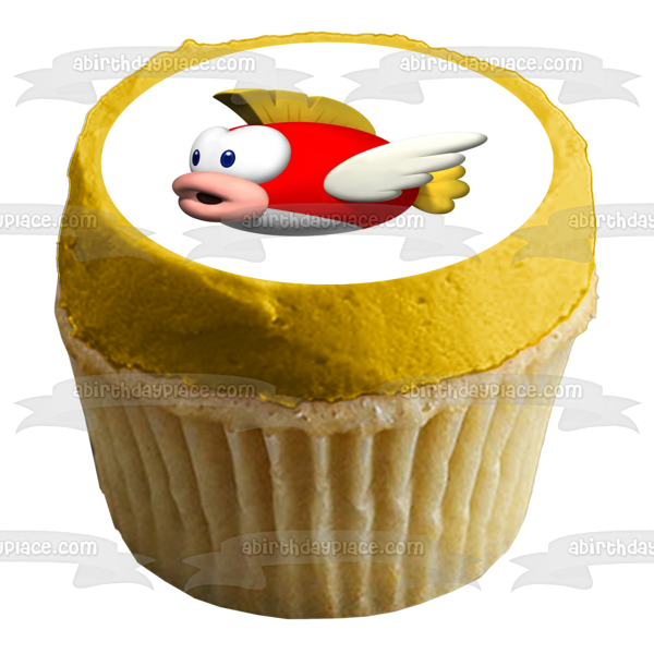 Imagen comestible para tarta de Super Mario Brothers Cheep Cheep ABPID12032 