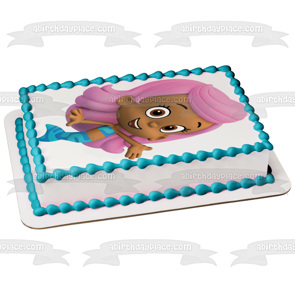 Adorno comestible para tarta Molly de Bubble Guppies, imagen ABPID12100 