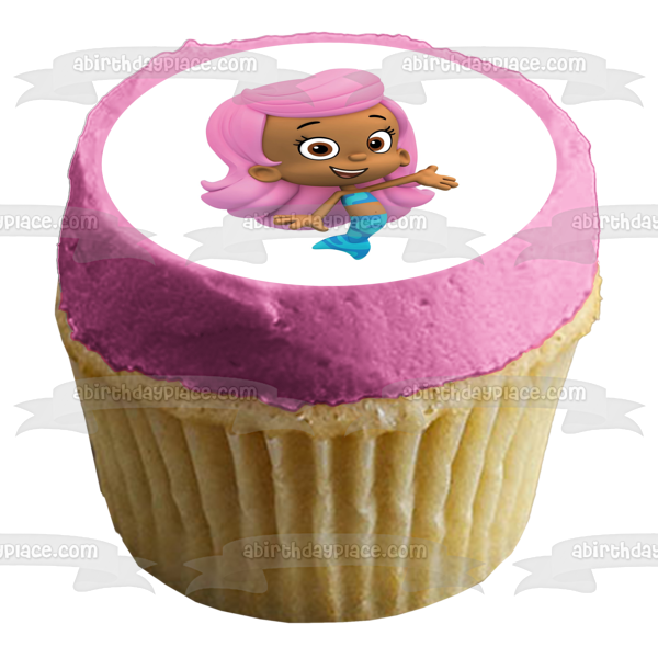 Adorno comestible para tarta Molly de Bubble Guppies, imagen ABPID12100 