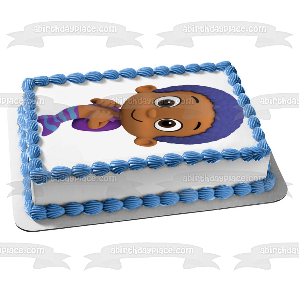 Bubble Guppies Goby Edible Cake Topper Image ABPID12101