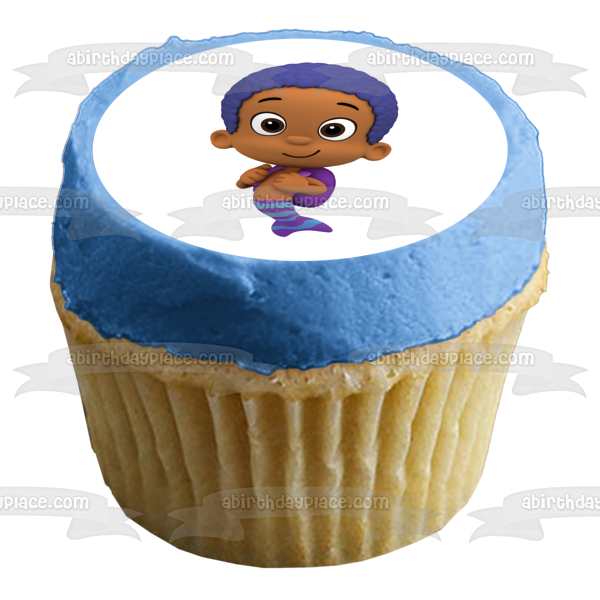 Bubble Guppies Goby Edible Cake Topper Image ABPID12101