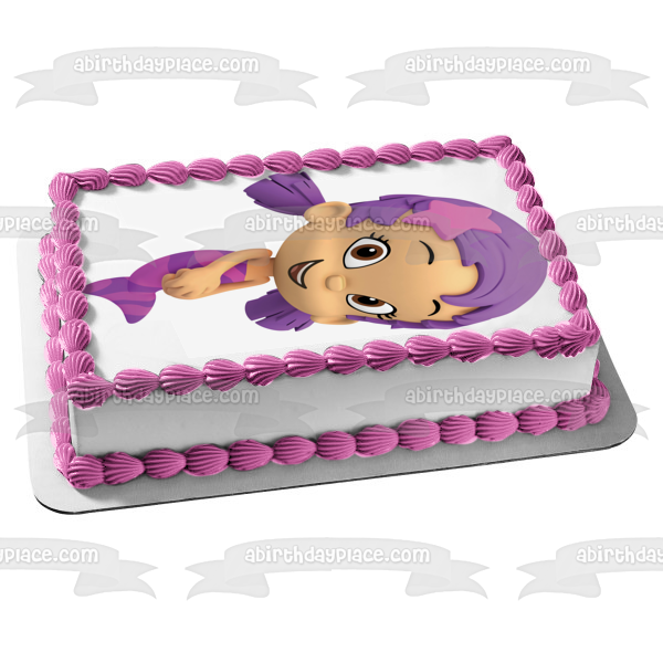 Imagen comestible para decoración de tarta de Bubble Guppies Oona ABPID12102 