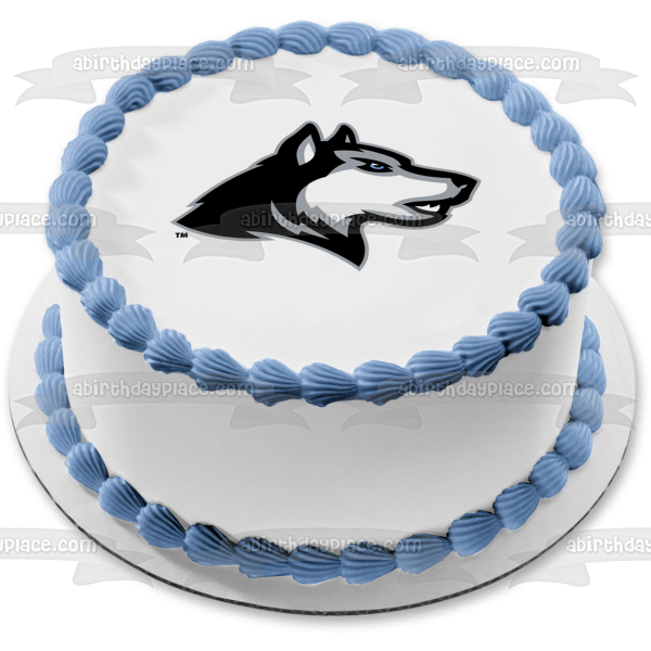 Helena Huskies Team Logo Edible Cake Topper Image ABPID55824